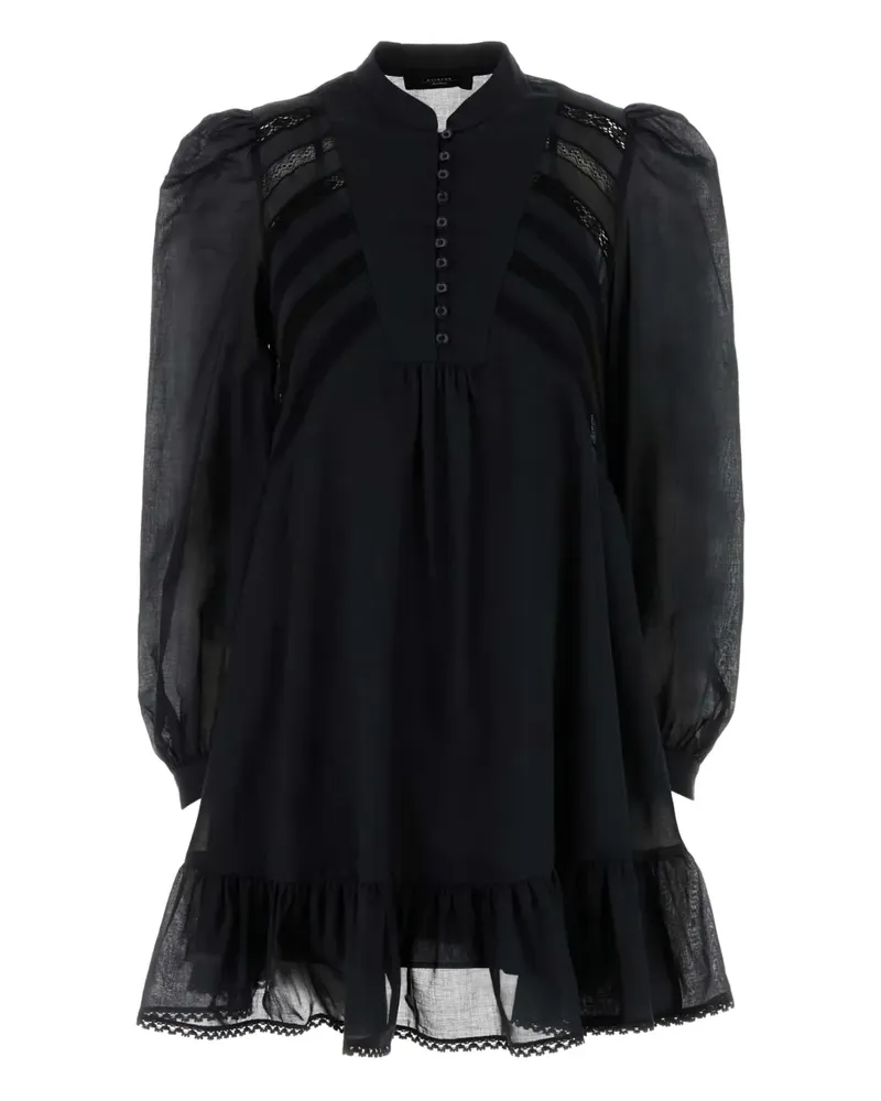 Max Mara Asteri Minikleid - Schwarz Schwarz