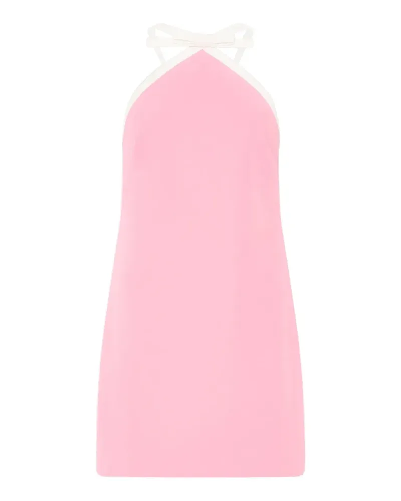 Milly Shane Cady bow-detail dress - Rosa Rosa