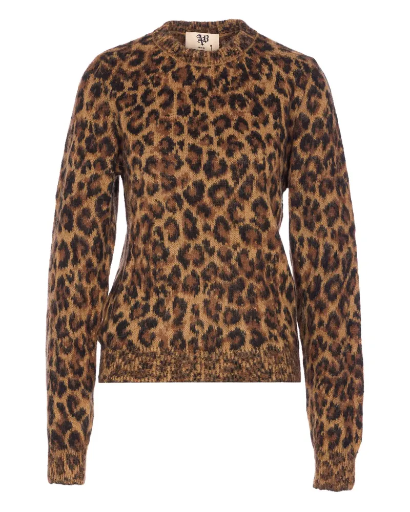 Aniye By animal-print sweater - Braun Braun