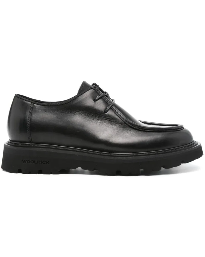 Woolrich Klassische Derby-Schuhe - Schwarz Schwarz