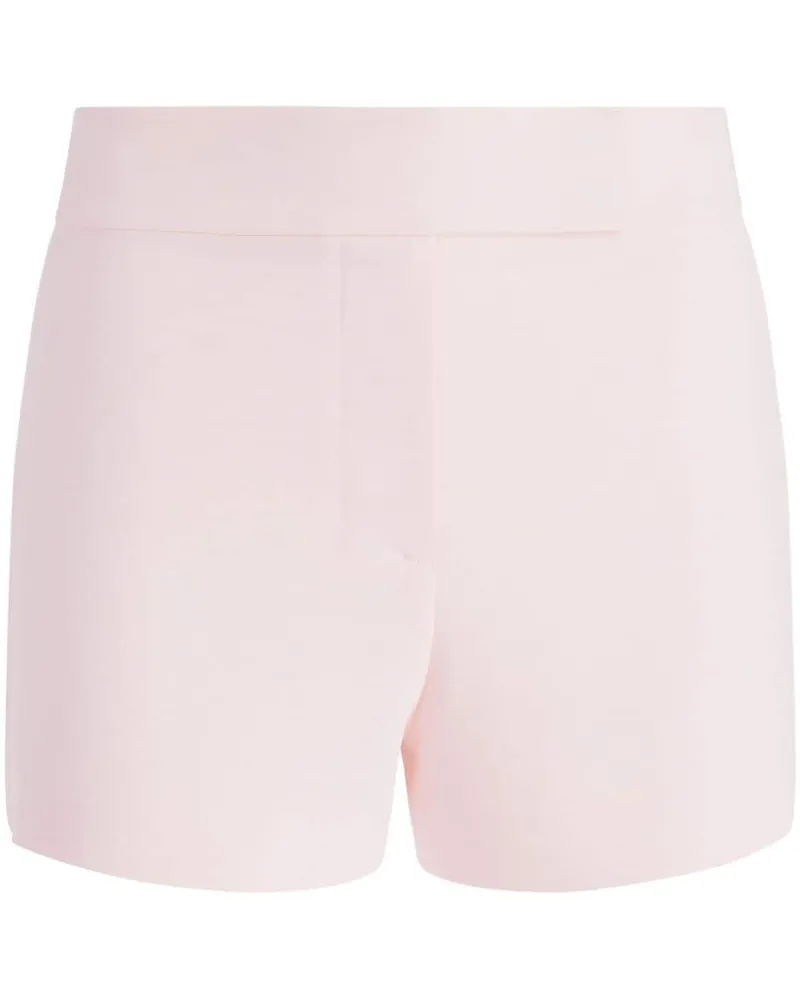 Alice + Olivia Mini Mara Krepp-Shorts Rosa