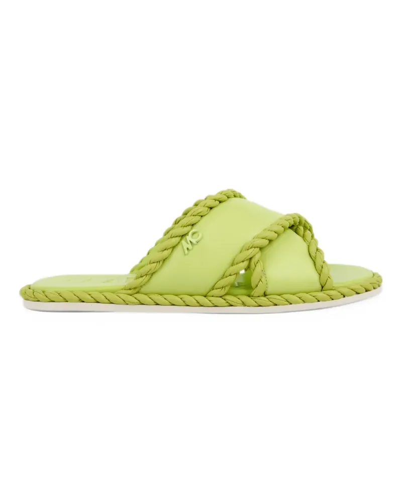 Marc Cain braided crossover-strap sandals - Grün Grün