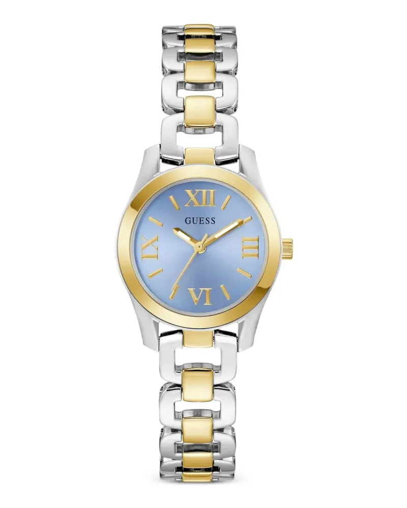 Guess Veda Armbanduhr mit Kettengliedern 21mm - Blau Blau