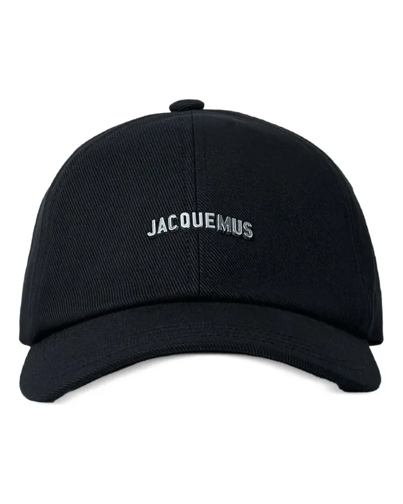 Jacquemus The Gadjo logo baseball cap - Schwarz Schwarz