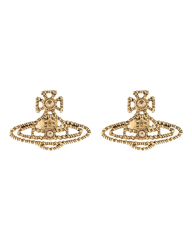 Vivienne Westwood orb-embellished rope earrings - Gold Gold