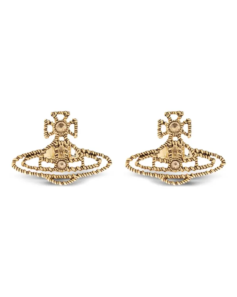 Vivienne Westwood orb-embellished rope earrings - Gold Gold