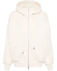 Feng Chen Wang Hoodie mit Nahtdetail Nude