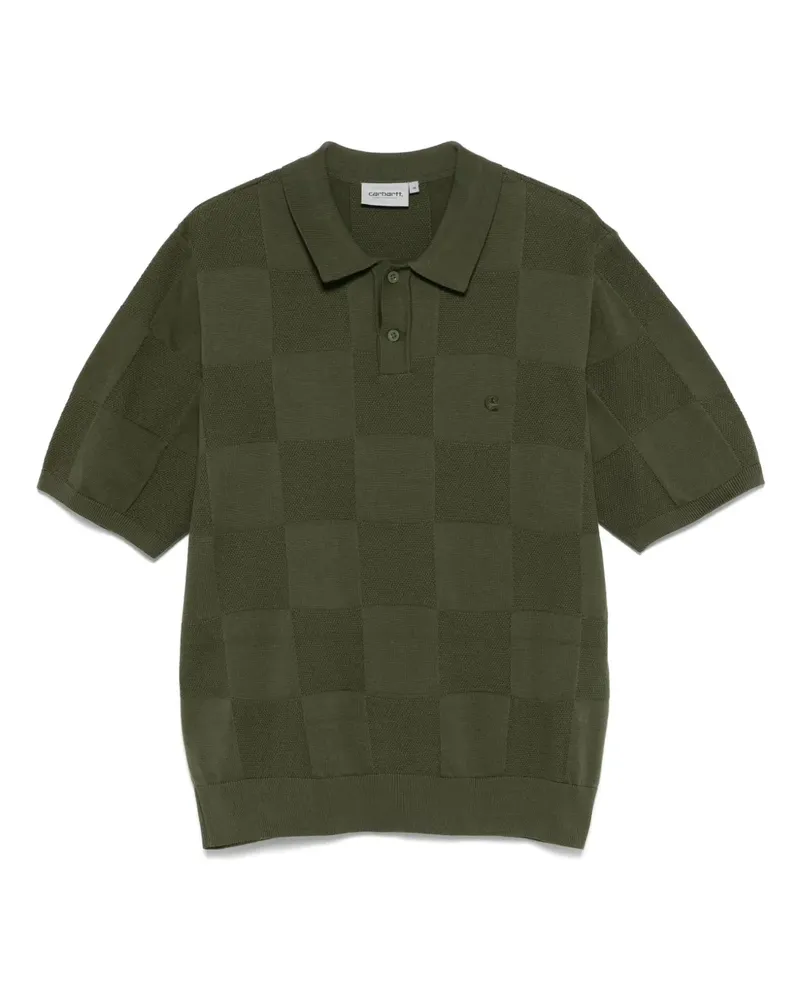 Carhartt WIP Checker Poloshirt - Grün Grün