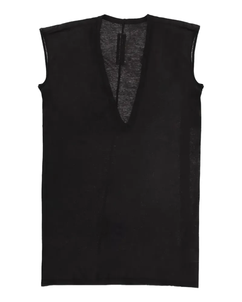 DRKSHDW by Rick Owens Dylan T T-Shirt mit V-Ausschnitt - Schwarz Schwarz