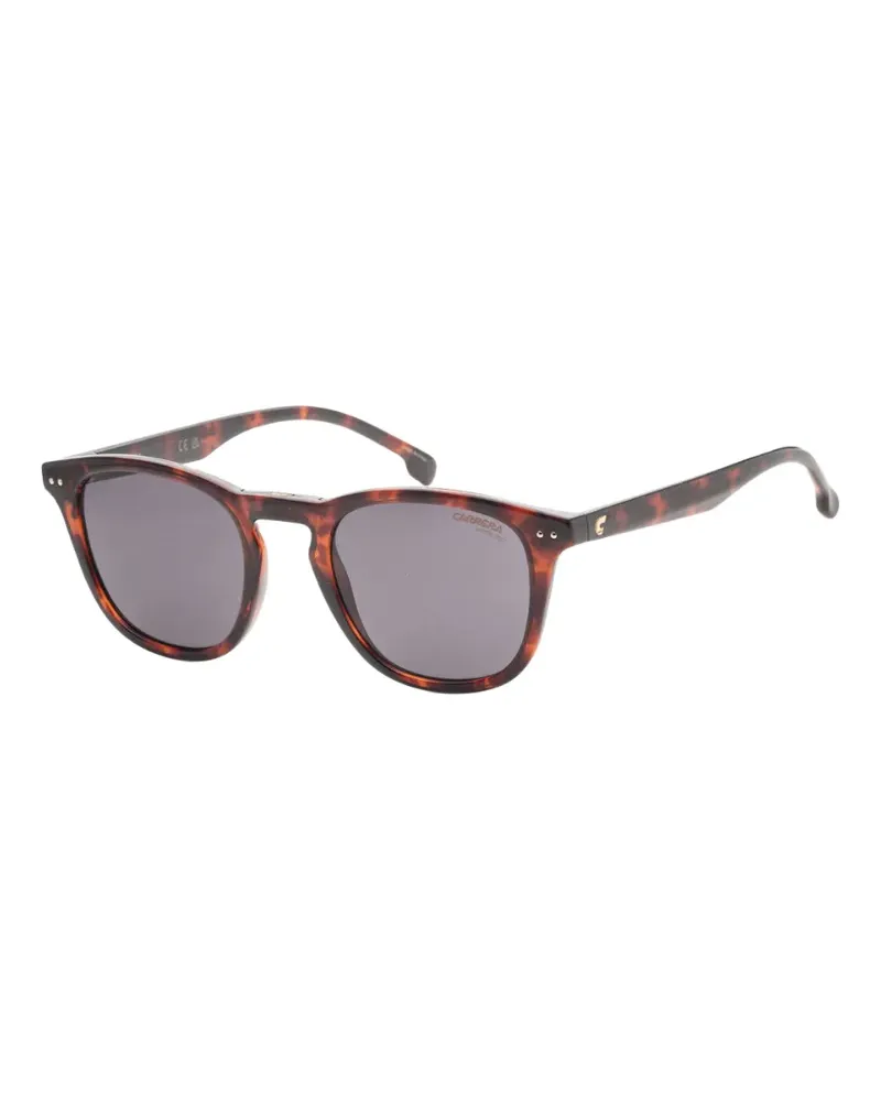 Carrera Eckige Sonnenbrille in Schildpattoptik - Braun Braun