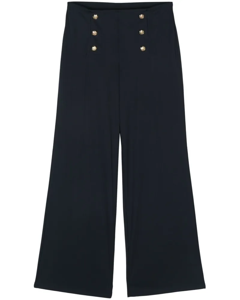 Ralph Lauren Hose mit weitem Bein - Blau Blau