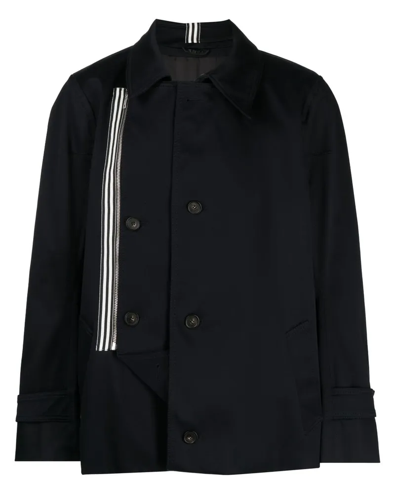 Marina Yee Asymmetrische Jacke - Schwarz Schwarz
