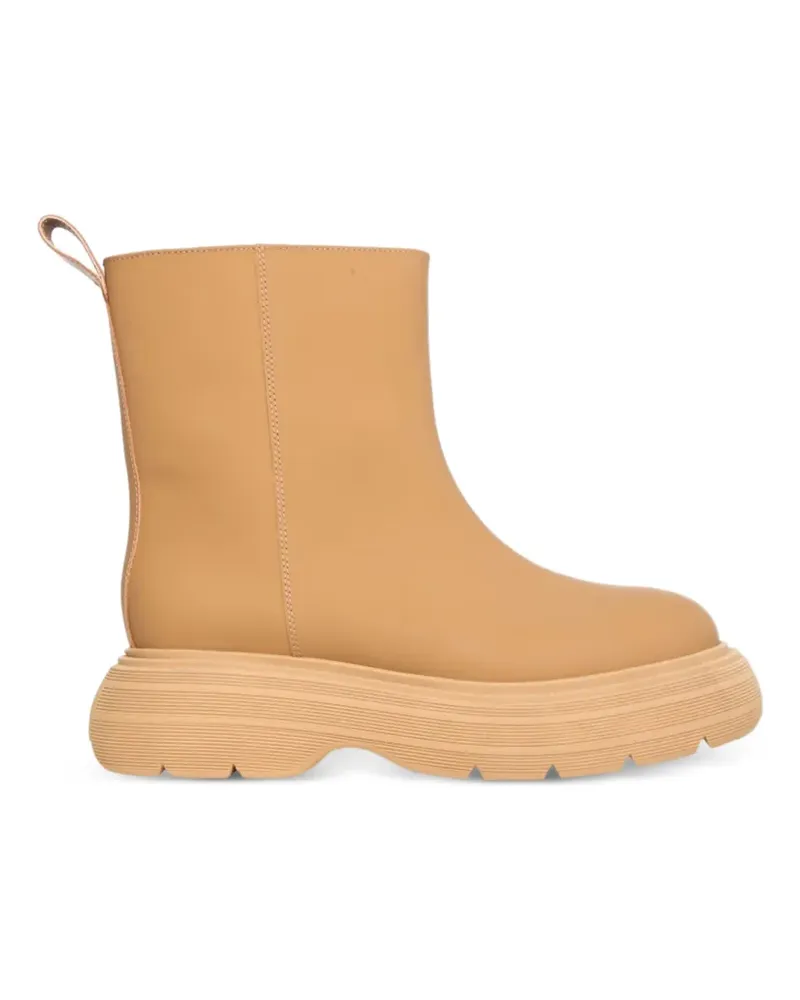 Gia Borghini Marte platform boots - Nude Nude