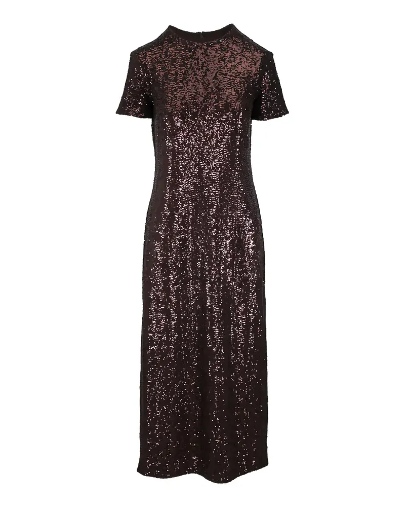 Michael Kors Kleid mit Pailletten - Braun Braun