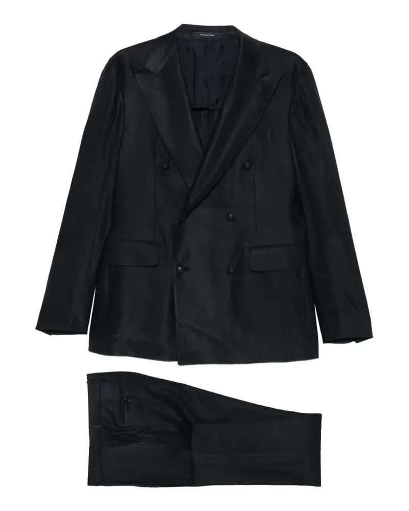 Tagliatore double-breasted suit - Blau Blau