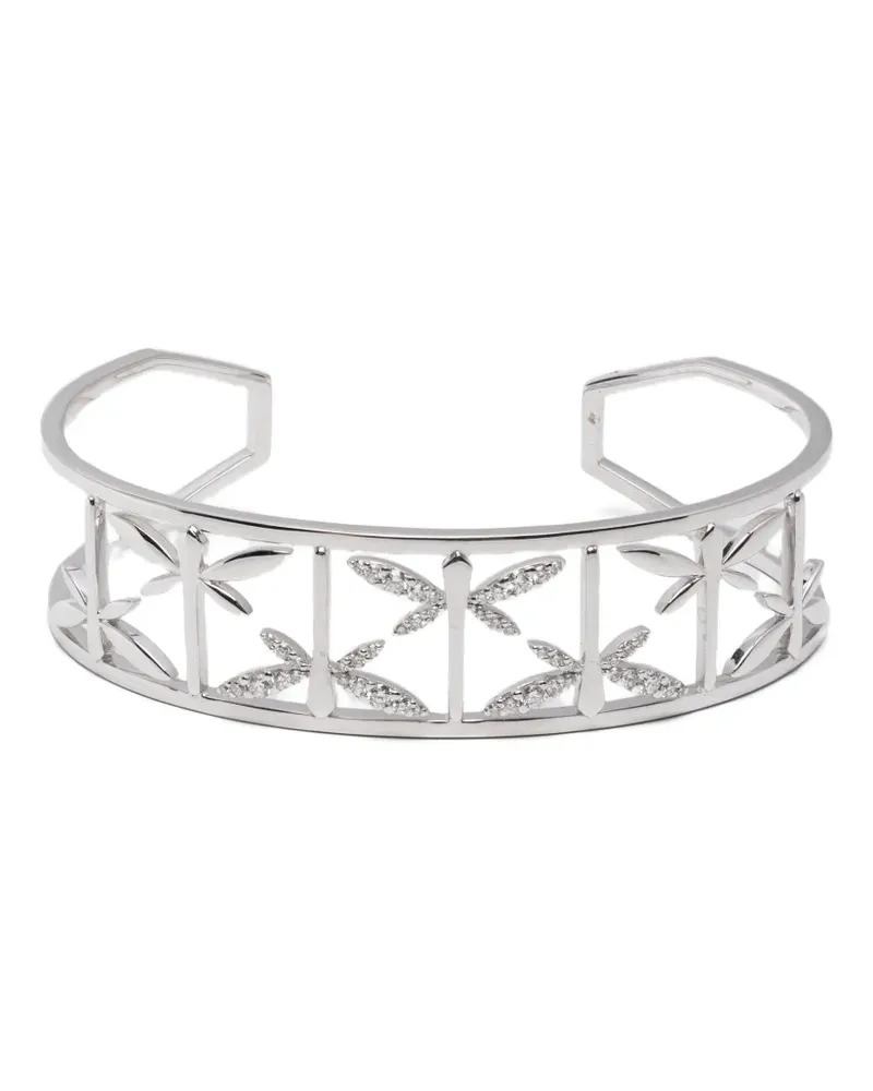 ANAPSARA dragonfly-motif diamond bracelet - Silber Silber