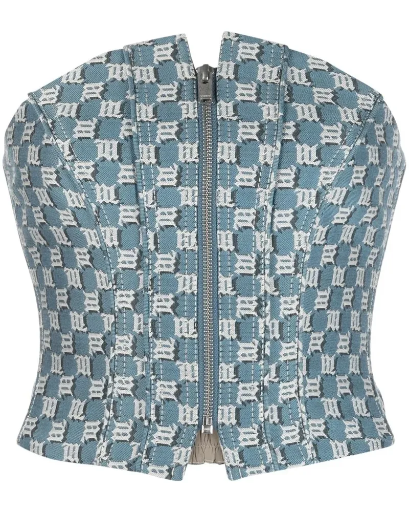 MISBHV Trägerloses Top - Blau Blau