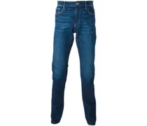 Gerade Jeans im Used-Look