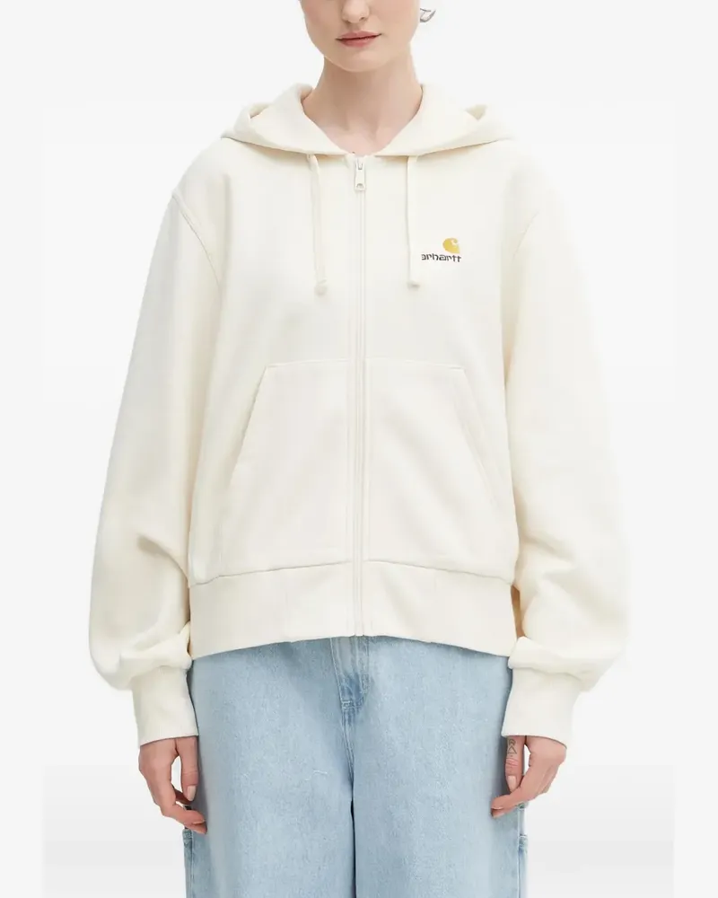 Carhartt WIP zip-up hoodie - Nude Nude