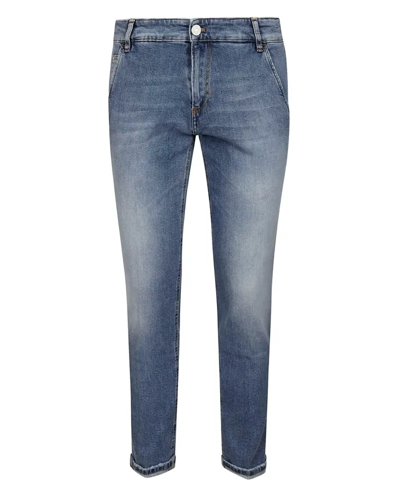 PT TORINO Five-Pocket-Jeans aus Baumwolle - Blau Blau
