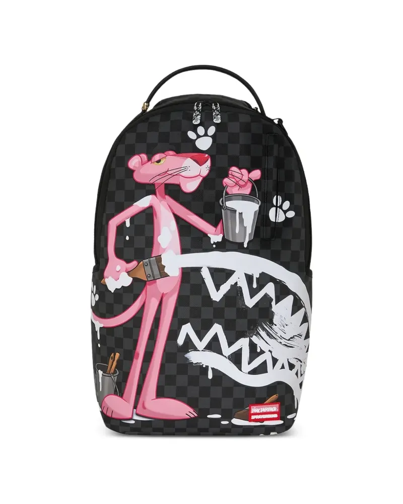 Sprayground x Pink Panther Rucksack - Schwarz Schwarz
