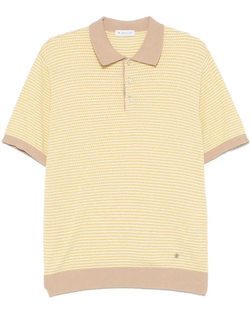 Manuel Ritz Klassisches Poloshirt - Nude Nude