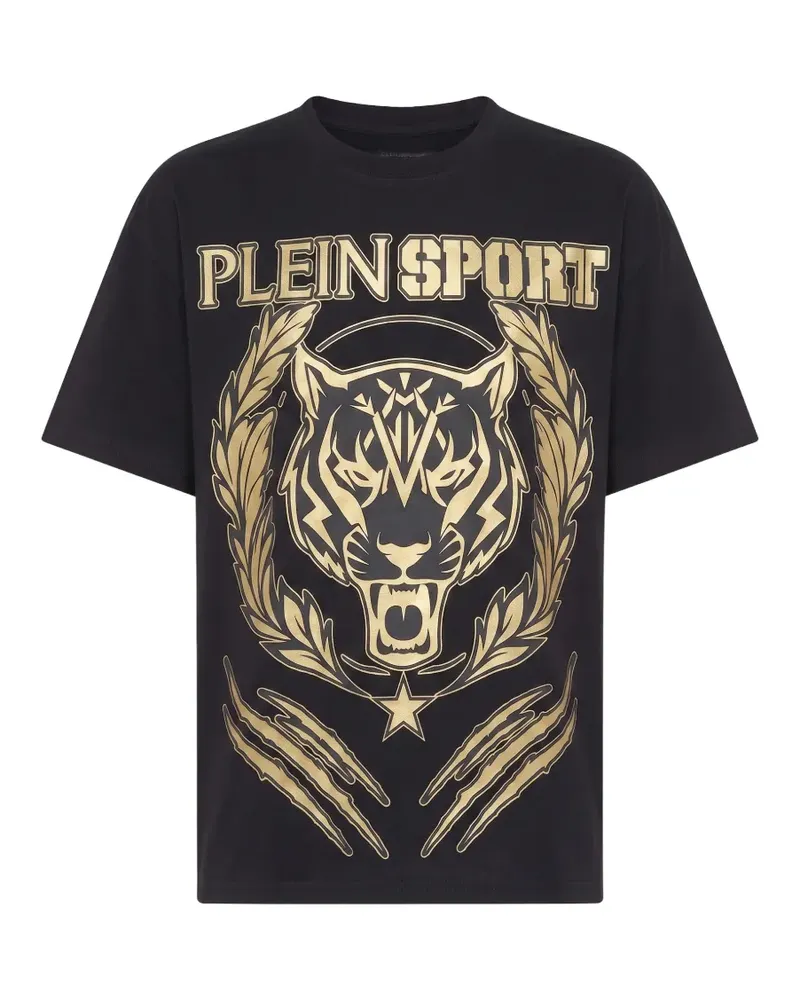 Philipp Plein Tiger Crest t-shirt - Schwarz Schwarz