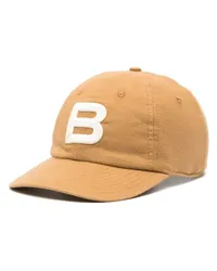 Bally Baseballkappe mit Logo-Stickerei Nude