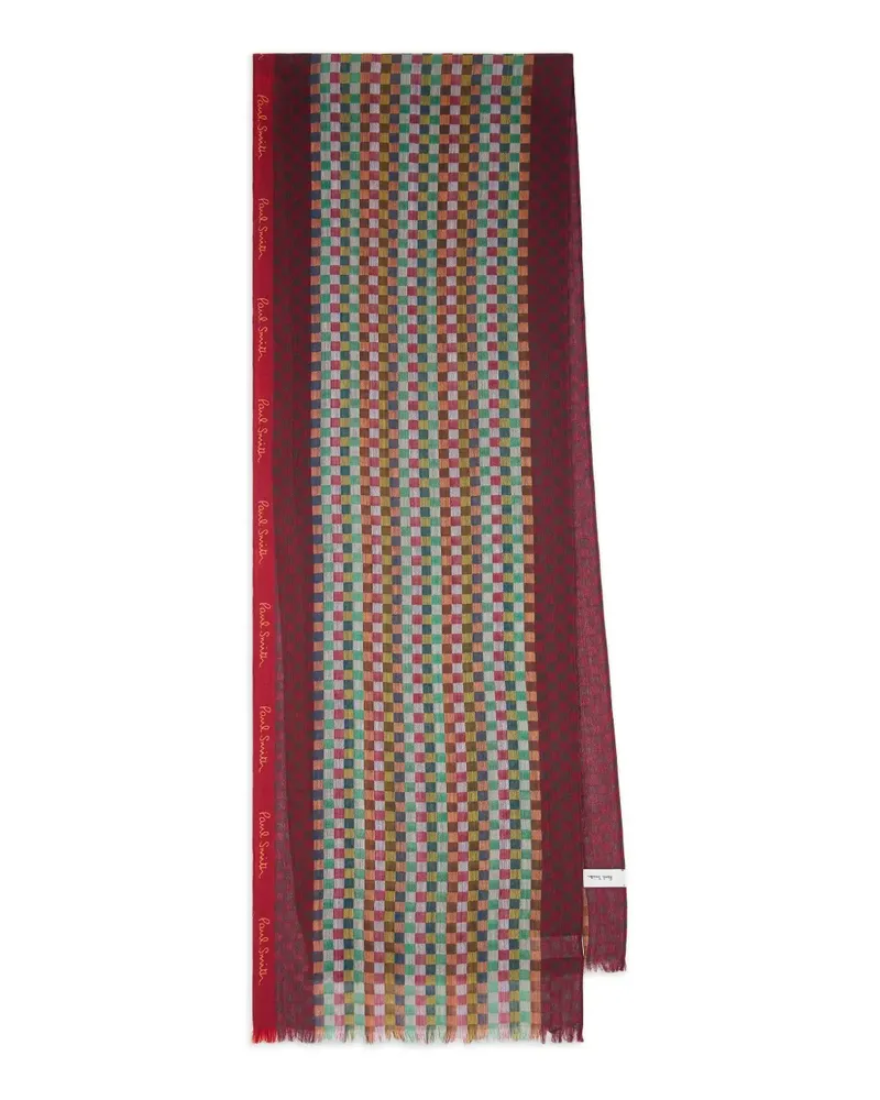 Paul Smith Karierter Schal - Braun Braun