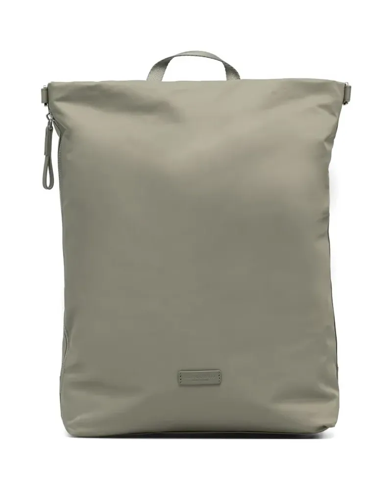 Marc O'Polo logo-plaque backpack - Grün Grün