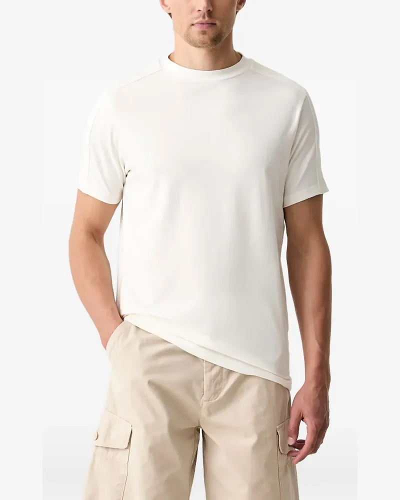 Karl Lagerfeld panelled short-sleeve T-shirt - Weiß Weiß