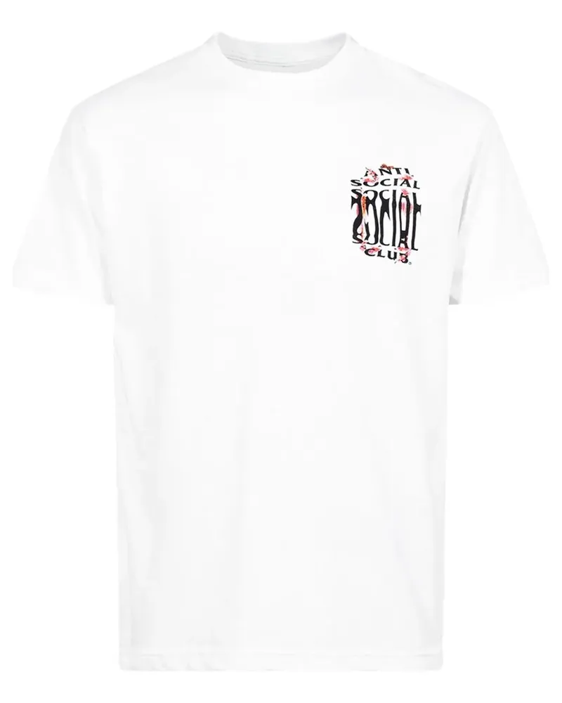 Anti Social Social Club Mind Melt T-Shirt - Weiß Weiß