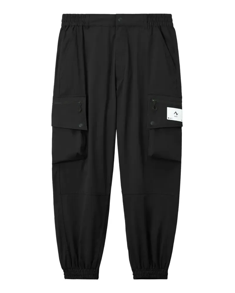 Izzue Cargohose mit Pattentaschen - Schwarz Schwarz