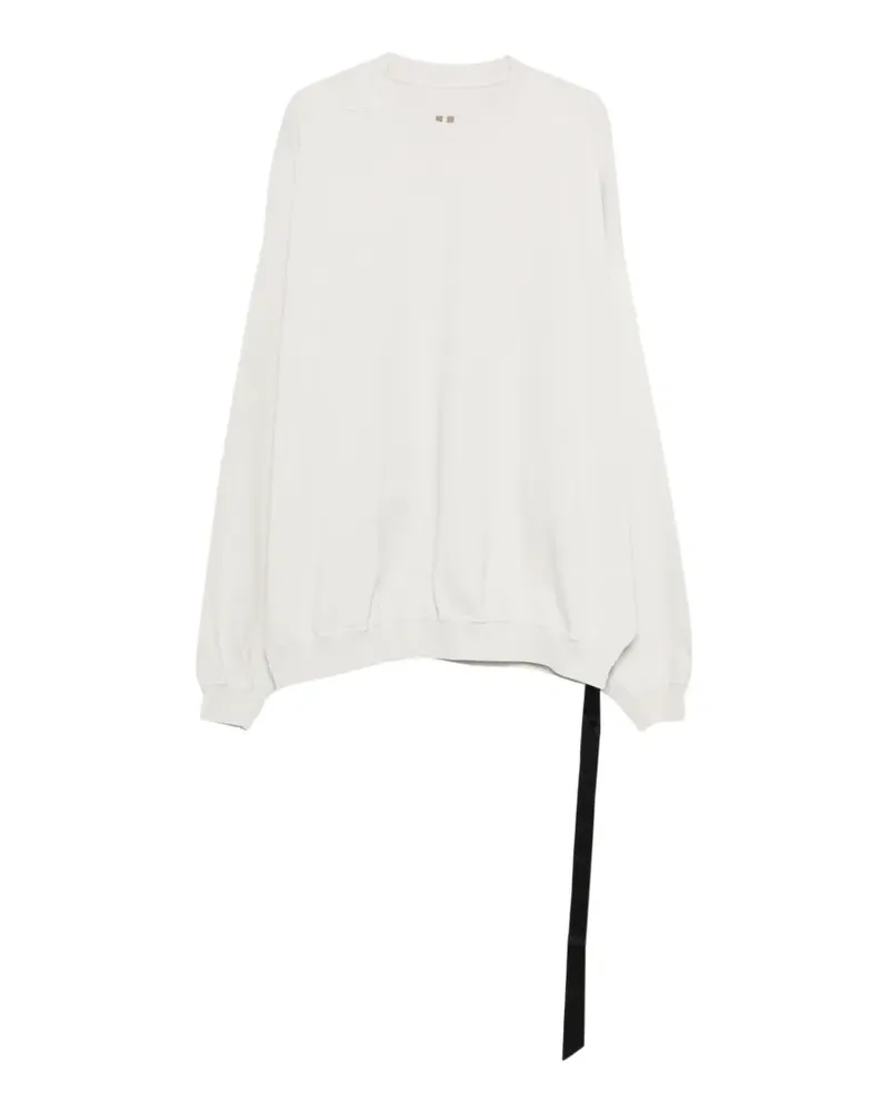 DRKSHDW by Rick Owens Hun tie-detail sweatshirt - Nude Nude
