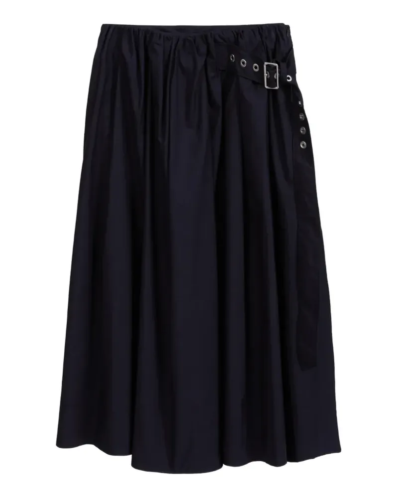 3.1 phillip lim belted midi skirt - Blau Blau