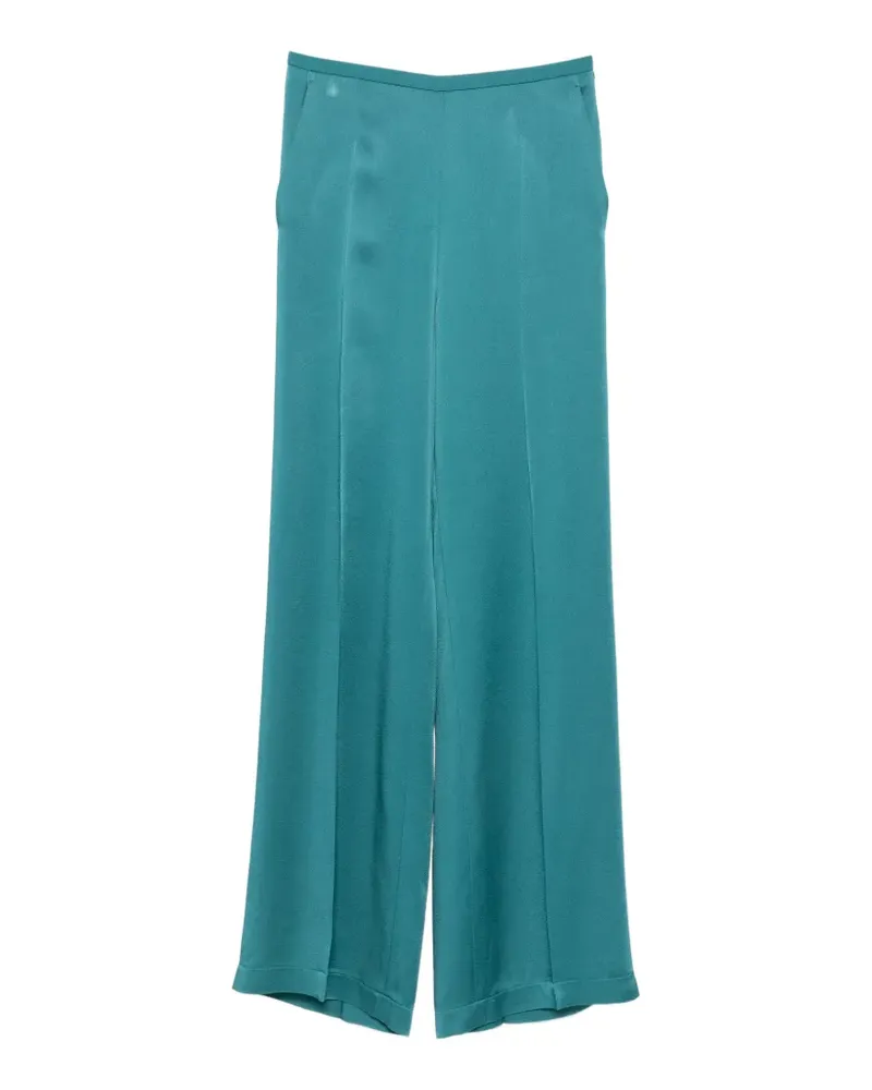 forte_forte Hose mit Satin-Finish - Blau Blau