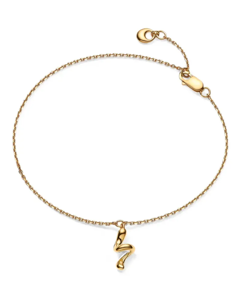Maria Black Coil pendant bracelet - Gold Gold