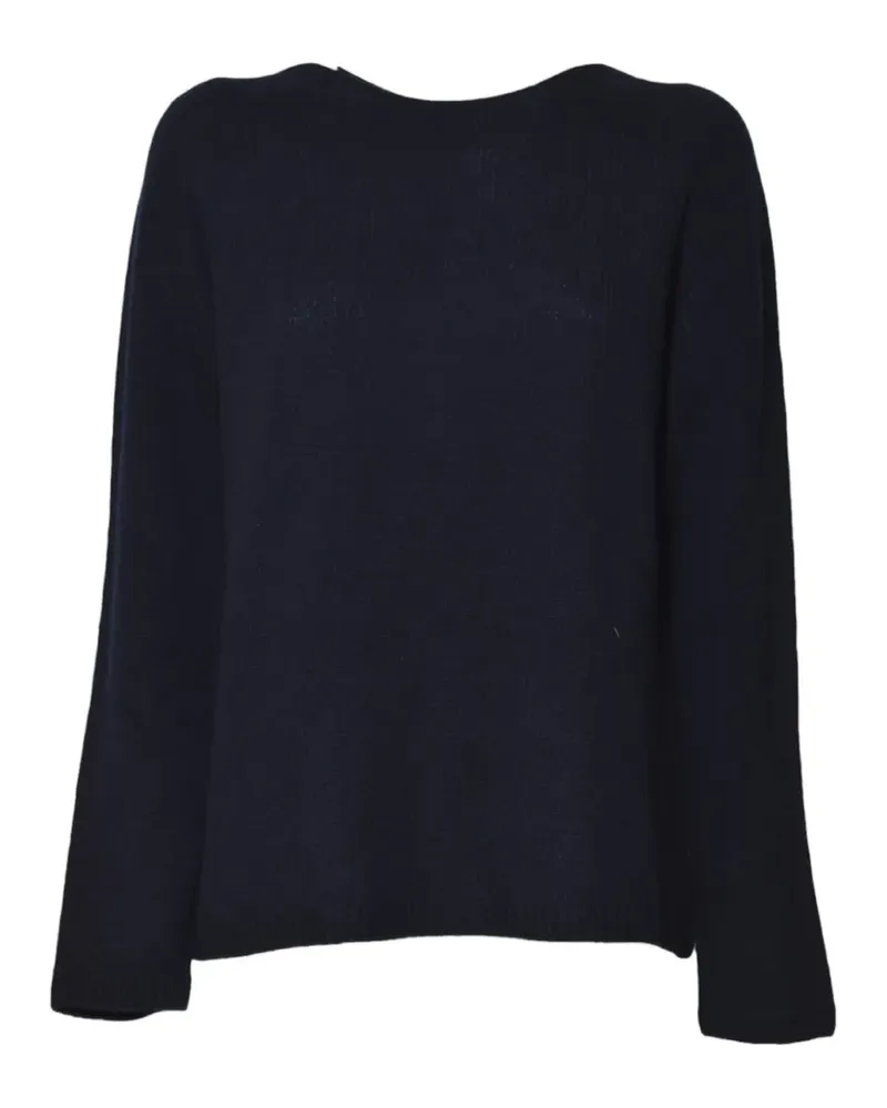 Max Mara Pullover mit rundem Ausschnitt - Schwarz Schwarz
