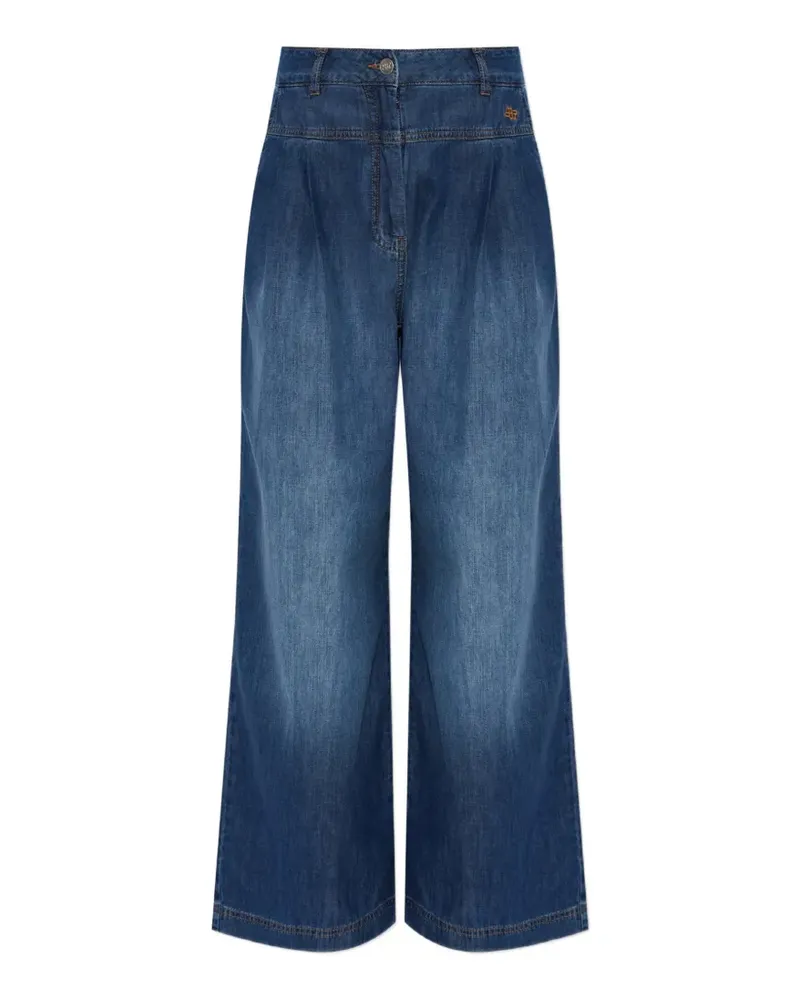 MUNTHE Weite Jeans - Blau Blau