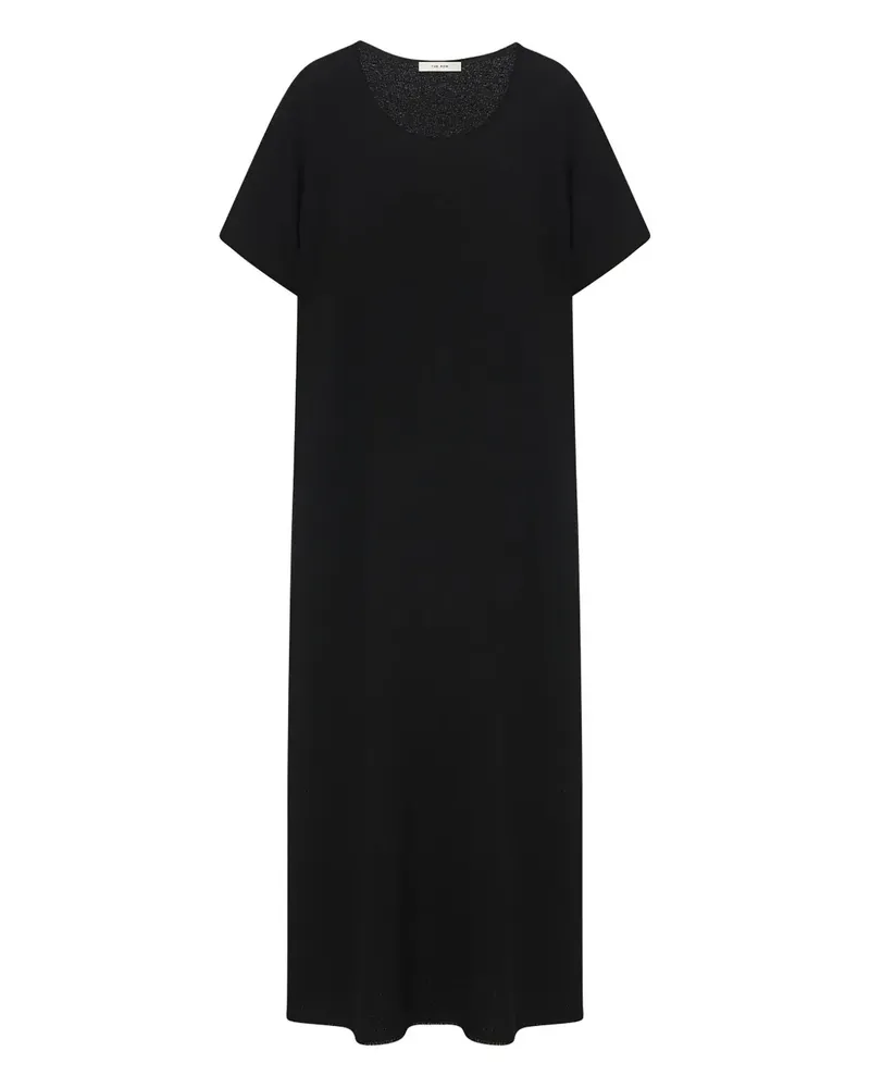The Row Raquel Midikleid - Schwarz Schwarz
