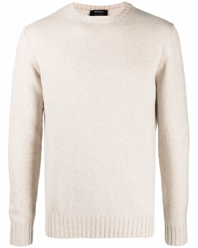 Dell'oglio Kaschmirpullover mit Rollkragen - Nude Nude