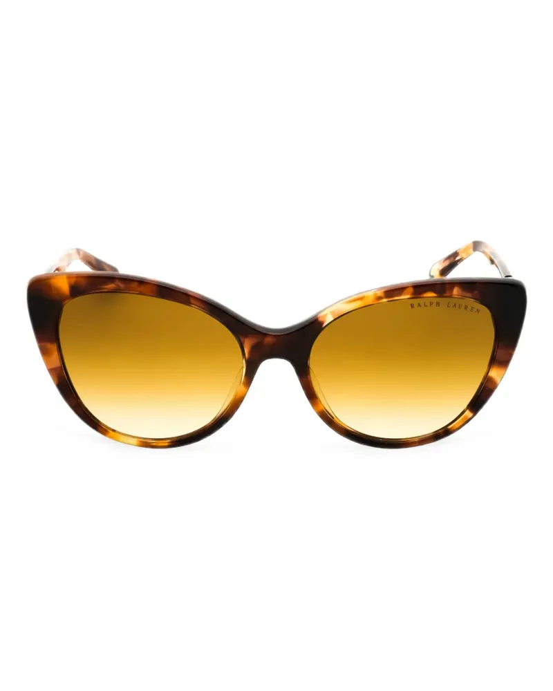 Ralph Lauren Cat-Eye-Sonnenbrille in Schildpattoptik - Braun Braun