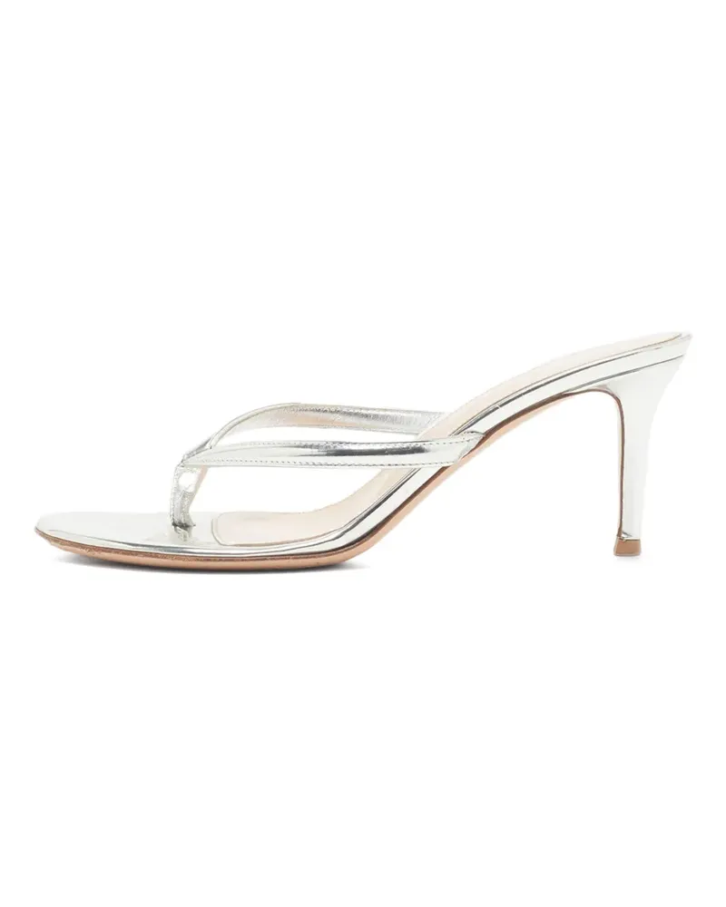 Gianvito Rossi Calypso Flip-Flops - Silber Silber