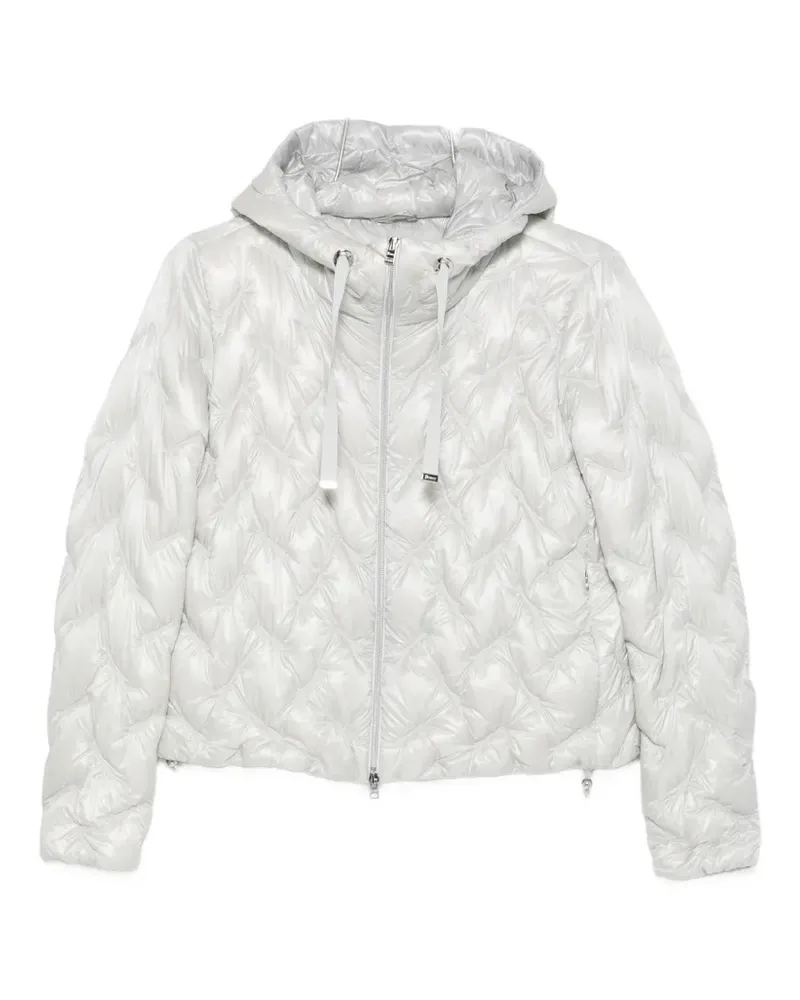Herno quilted hooded jacket - Grau Grau