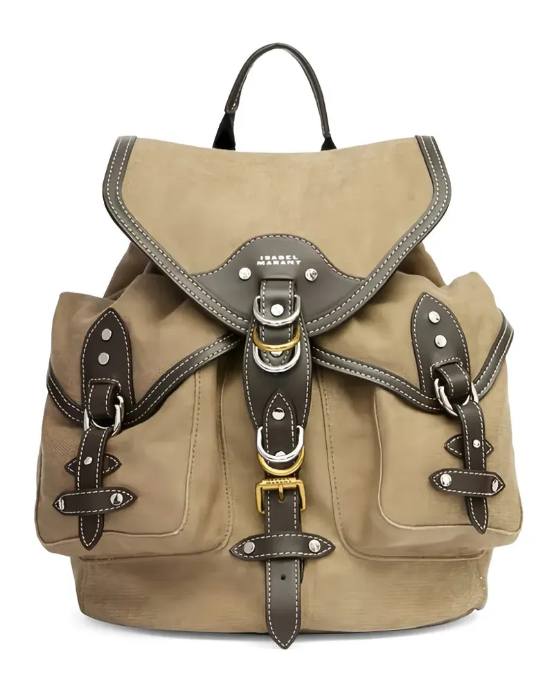 Isabel Marant Kleiner Yumbo Rucksack - Nude Nude