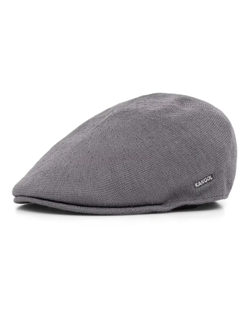 Kangol Bamboo 507 logo-embroidered flat cap - Grau Grau