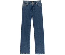 Ausgestellte Jeans - Blau