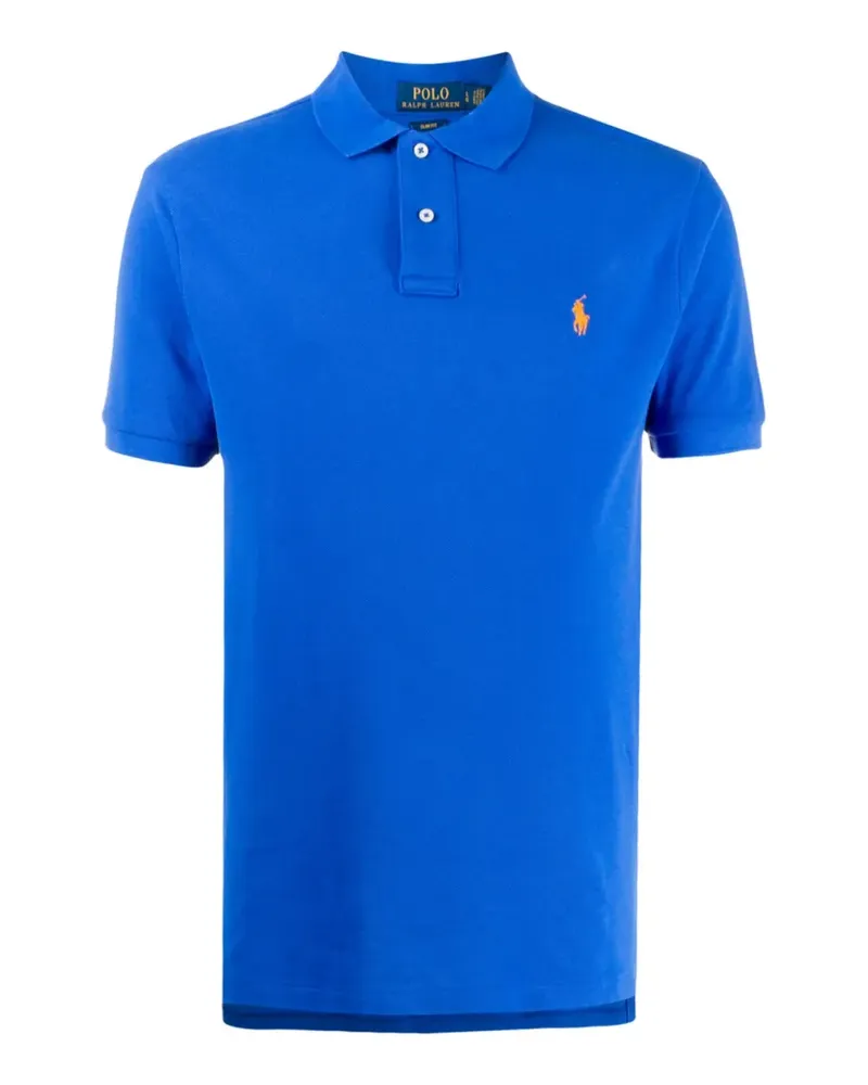 Ralph Lauren Poloshirt mit Logo-Stickerei - Blau Blau