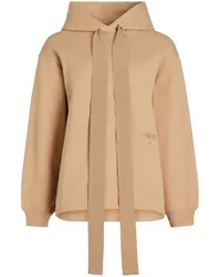 Patou Archive Hoodie aus Ripsband Nude