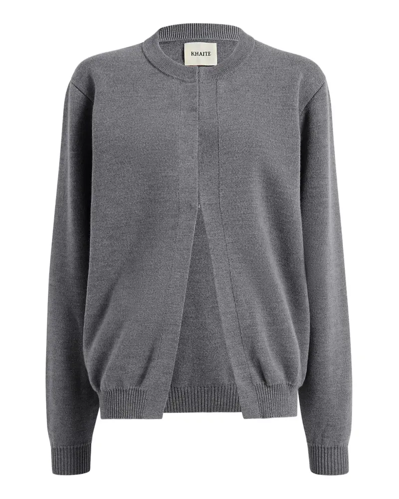 KHAITE Cooper cardigan - Grau Grau